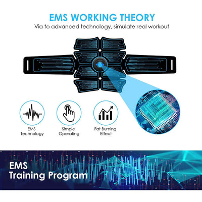 EMS Abdominal Electrostimulation Trainer