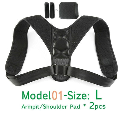 Adjustable Upper Back Shoulder Brace Support Unisex
